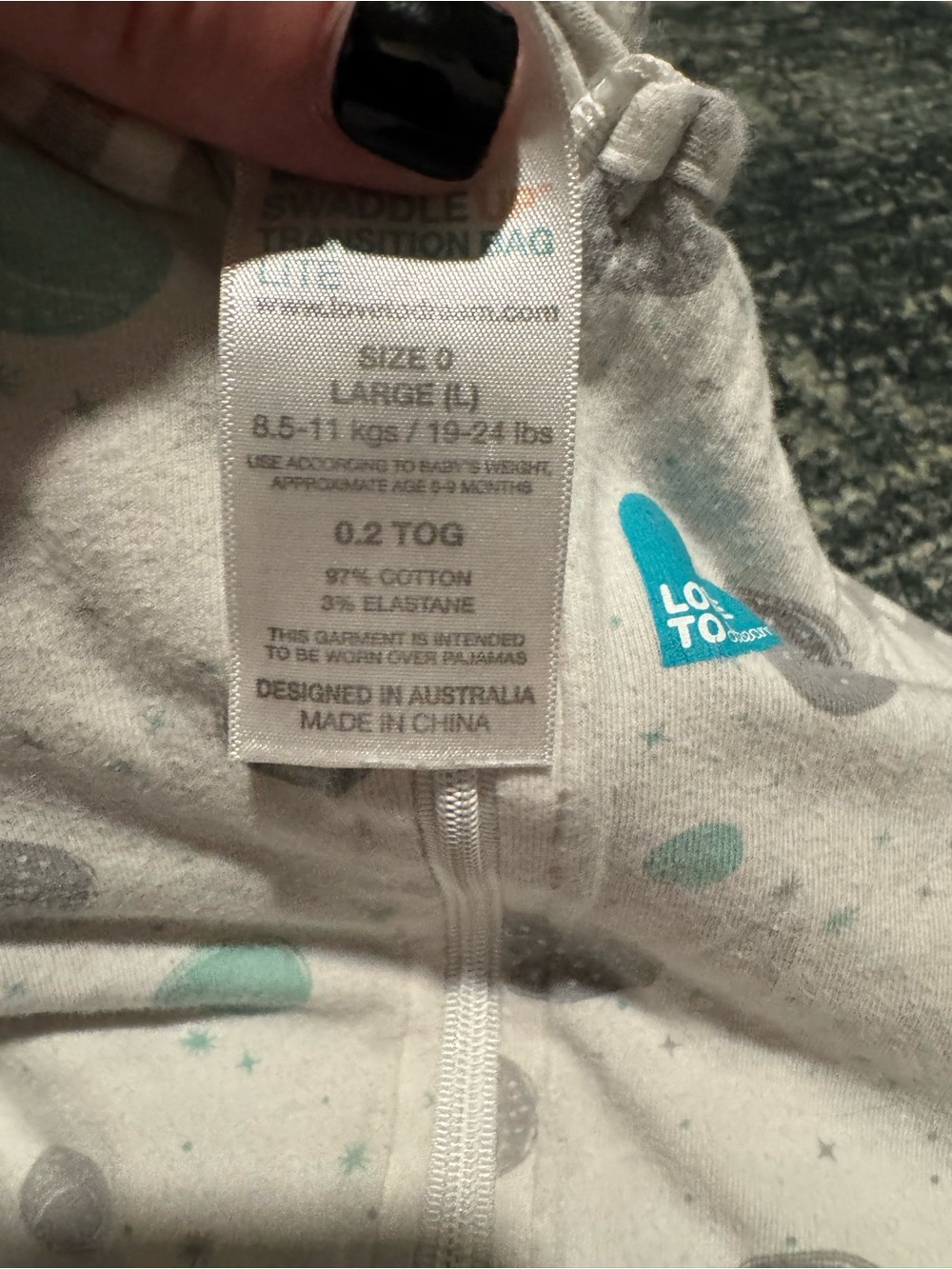 Love To Dream Swaddle Up Transition Bags size Large set of 7 - Picture 6 of 9
